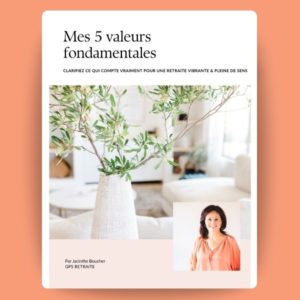 Mes 5 valeurs fondamentales